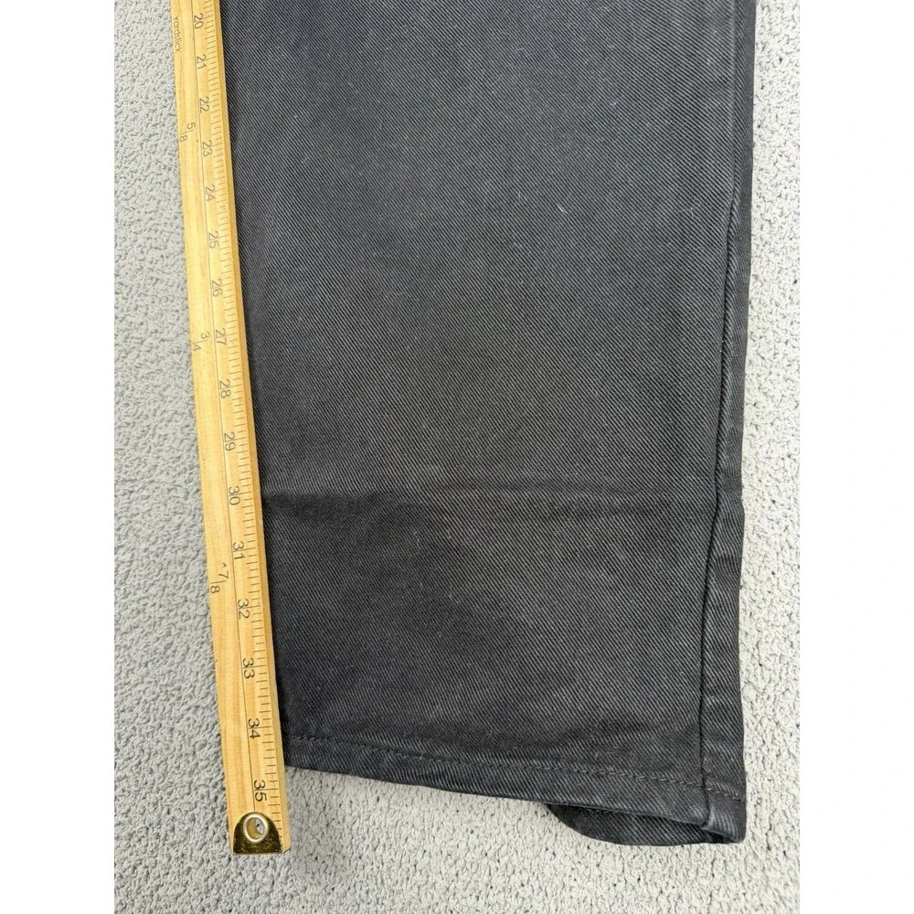 Vintage Levis SilverTab Jeans Mens 36x34 Black Made in USA Baggy 90s